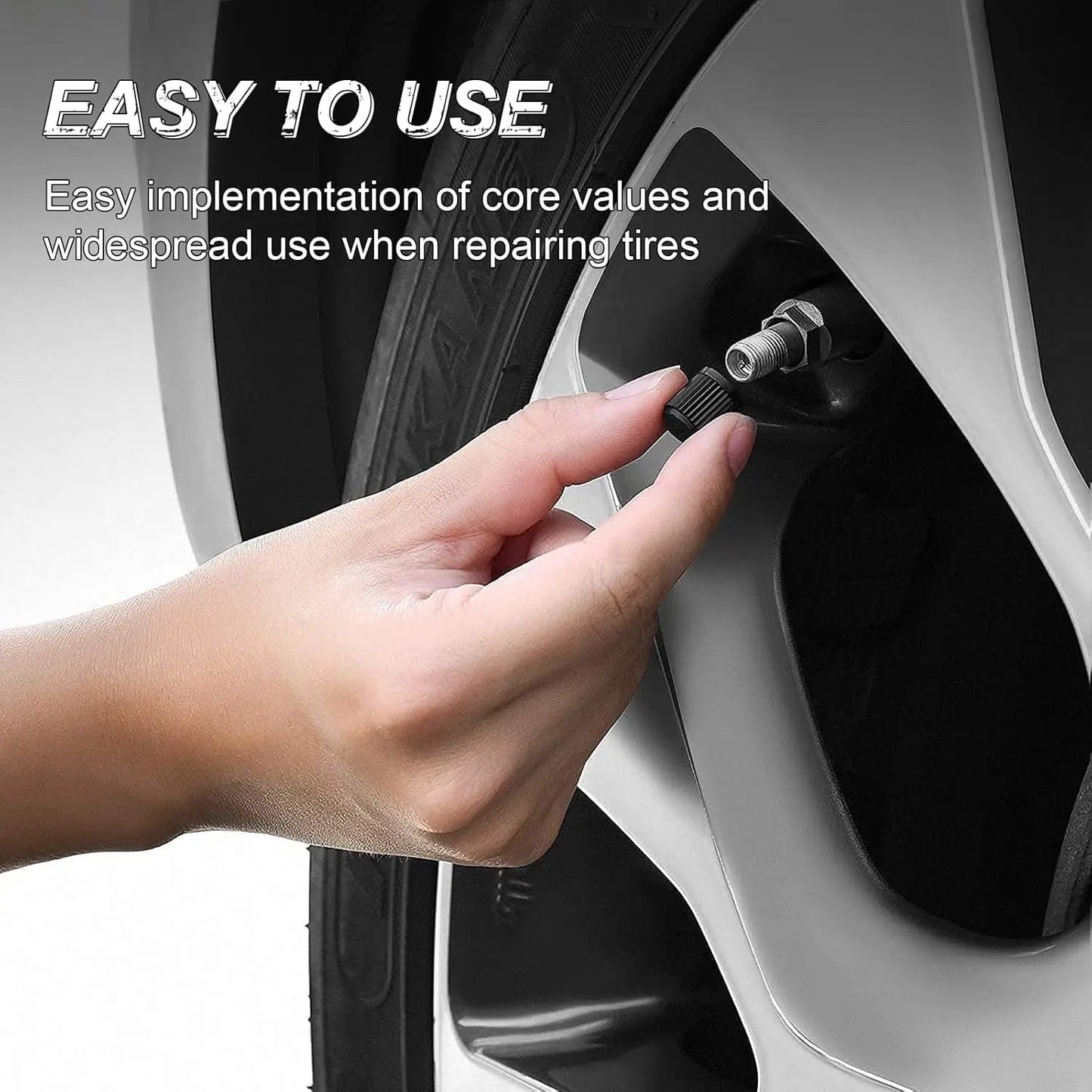 Tire Repair Kit, 46PCS Heavy Duty Tire Patch Kit with Plugs,Tire Plug Kit,Tire Repair Tools for Car Truck Motorcycle ATV UTV Automotive Off-Road. (Bag)