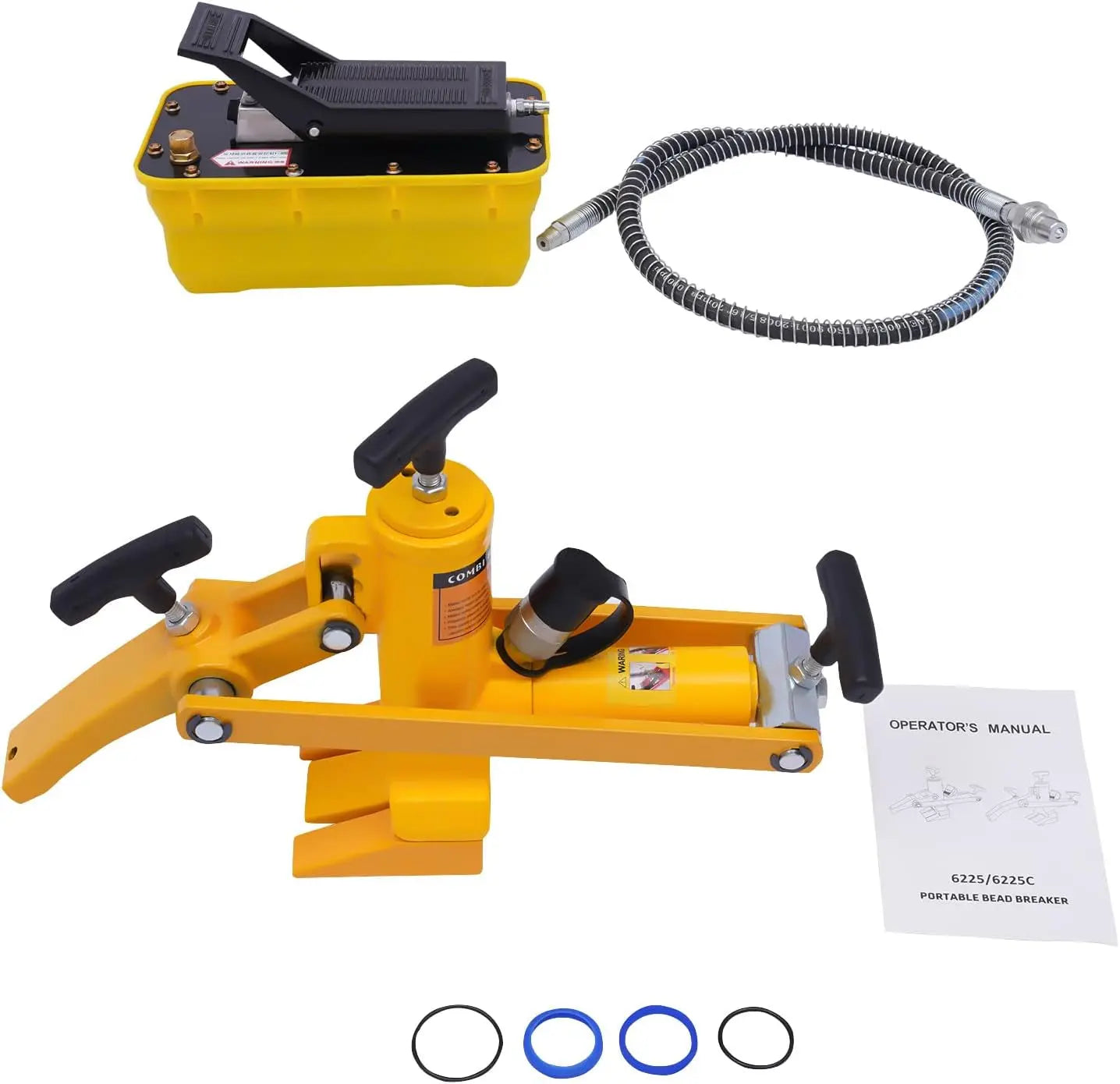 Bead Breaker Hydraulic Tire Bead Breaker 10000PSI Pneumatic Tire Stripper Tractor Truck Changer | US Stock