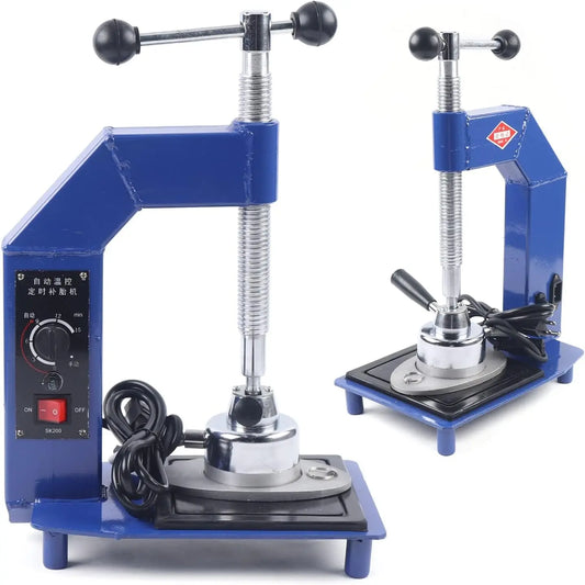 Auto Tyre Repair Machine Kit Car Tire Vulcanizer Patches Vulcanizing Machine, 220V Tyre Vulcanizing Patches Machine 140℃-165℃