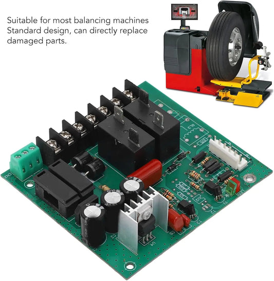 Balancing Machine Power Board Aluminum Copper Tire Balancer Circuit Board Accessories for Automobile