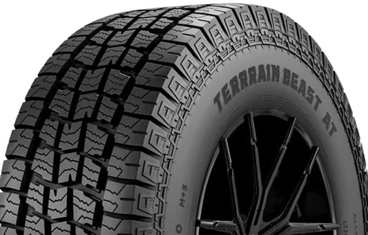 1  Terrain Beast at LT245/75R17 121/118S All Terrain 50K Warranty 10 PLY LXSTAT1775010 / 245/75/17 / 2457517