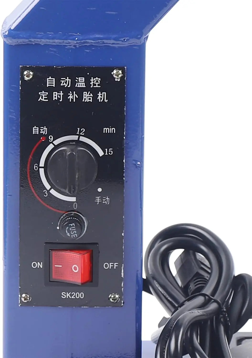 Auto Tyre Repair Machine Kit Car Tire Vulcanizer Patches Vulcanizing Machine, 220V Tyre Vulcanizing Patches Machine 140℃-165℃