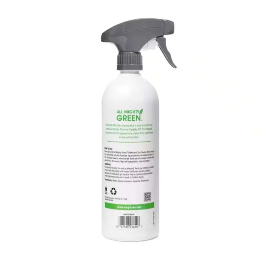 24 Oz. Automotive Tire Shine, Eco-Friendly; VOC Free; Non-Toxic; Trigger Spray Bottle(2-Pack)