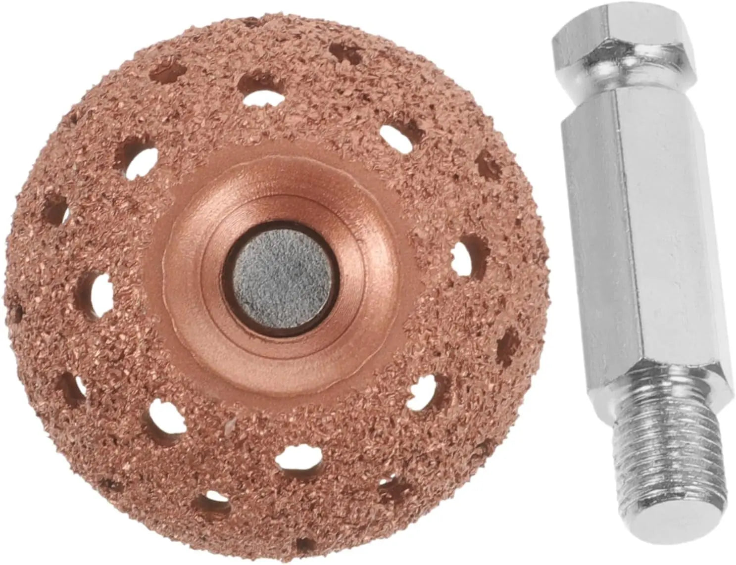 2 Sets Tire Repair and Grinding Machine Coarse Buffing Wheel Tire Repair Grinding Head Car Tire Grinding Head Grinding Head with Rod Bowl Repair for Tire Auto Tire Buffer Tire Tool