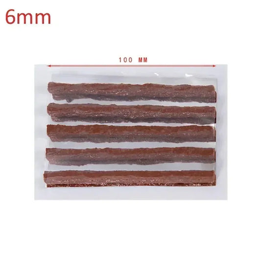 Car Tire Repair Tool Tire Repair Kit Studding Tool Set Auto Bike Tubeless Tire Tyre Puncture Plug Garage Tools with Rubber Strip