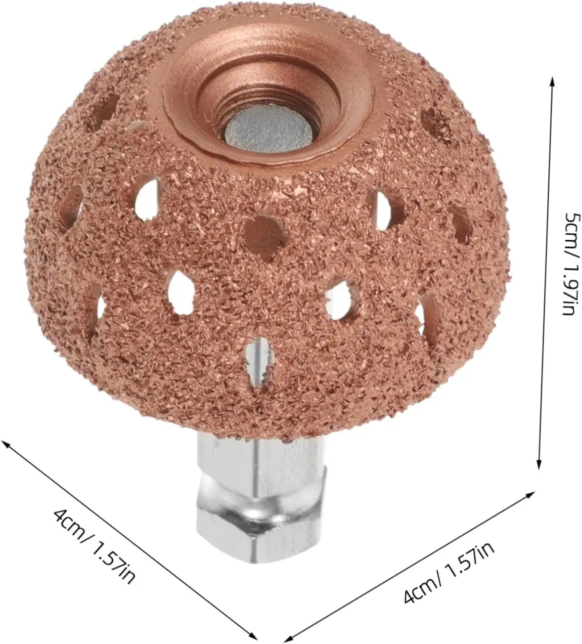 2 Sets Tire Repair and Grinding Machine Coarse Buffing Wheel Tire Repair Grinding Head Car Tire Grinding Head Grinding Head with Rod Bowl Repair for Tire Auto Tire Buffer Tire Tool