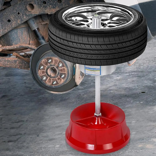 Portable Bubble Wheel Balancer, Heavy Duty Professional Tire Rim Balancing Machine Hubs Wheel Tire Balancer Bubble Level Heavy Duty Rim for Automotive Cars Trucks
